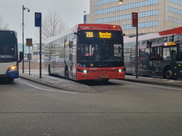 Foto van CXX Ebusco 2.2 (12,9mtr) 2114 Standaardbus door Tramspoor