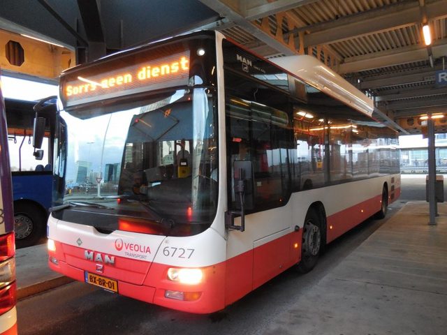 Foto van VEO MAN Lion's City CNG 6727 Standaardbus door Stadsbus