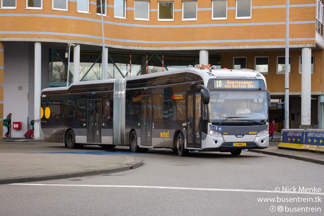 Foto van QBZ VDL Citea SLFA-180 Electric 7057 Gelede bus door_gemaakt Busentrein