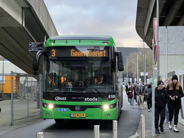 Foto van QBZ Ebusco 2.2 (12mtr) 6105 Standaardbus door Stadsbus