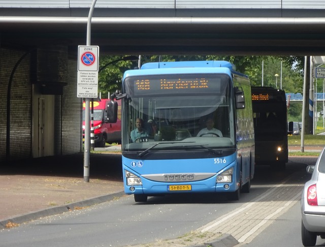 Foto van OVinIJ Iveco Crossway LE (12mtr) 5516 Standaardbus door Rotterdamseovspotter