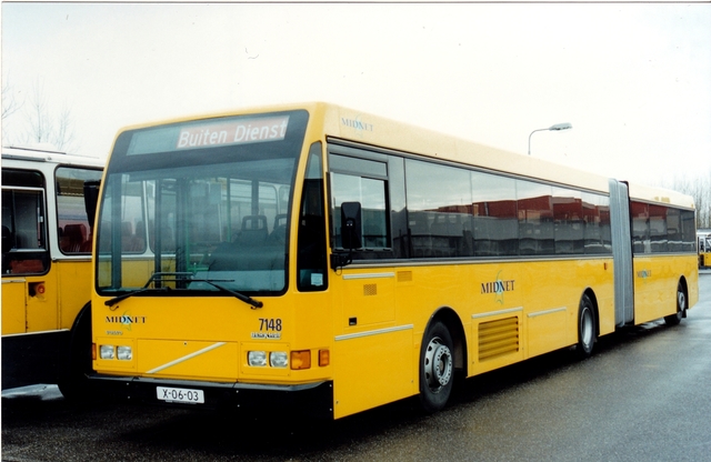 Foto van CXX Berkhof 2000NL G 7148 Gelede bus door wyke2207