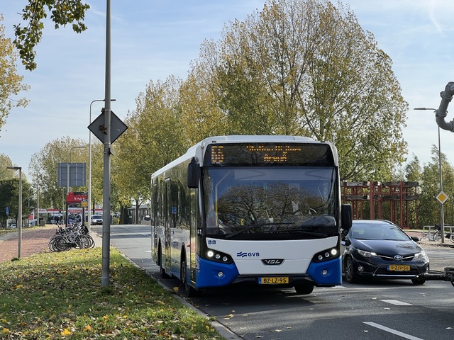 Foto van GVB VDL Citea SLF-120 1141 Standaardbus door Stadsbus