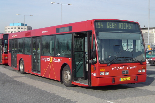 Foto van CXX Van Hool A300 2599 Standaardbus door wyke2207