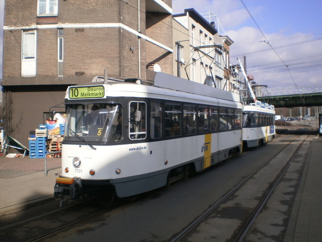 Foto van DeLijn De Lijn PCC 7101 Tram door_gemaakt Perzik
