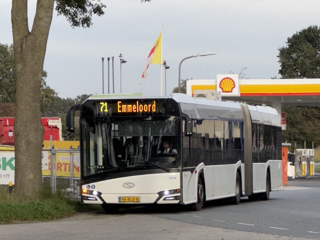 Foto van OVinIJ Solaris Urbino 18 9374 Gelede bus door_gemaakt Ovzuidnederland