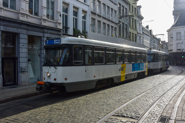 Foto van DeLijn De Lijn PCC 7111 Tram door NLRail