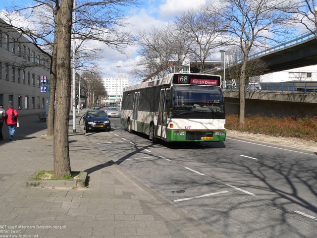 Foto van RET Berkhof Duvedec 449 Standaardbus door tsov