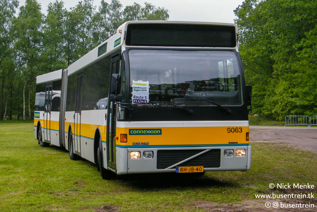 Foto van CXX Berkhof Duvedec G 9063 Gelede bus door_gemaakt Busentrein
