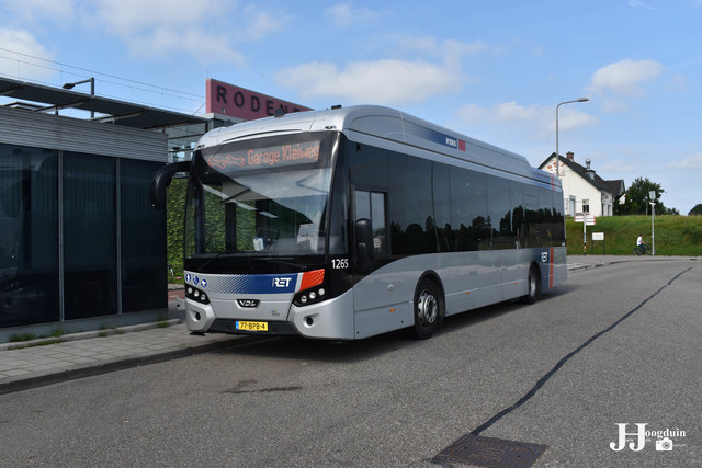 Foto van RET VDL Citea SLE-120 Hybrid 1265 Standaardbus door lijn56RET
