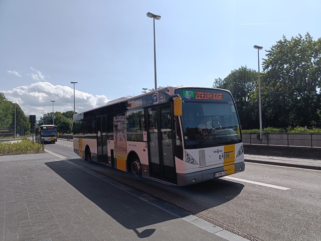 Foto van DeLijn Van Hool A360 5518 Standaardbus door BusfanTom