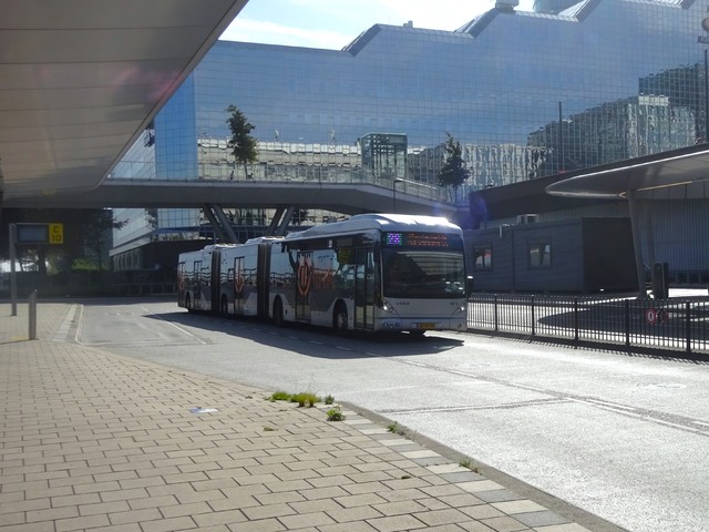 Foto van QBZ Van Hool AGG300 4212 Dubbelgelede bus door_gemaakt Rotterdamseovspotter