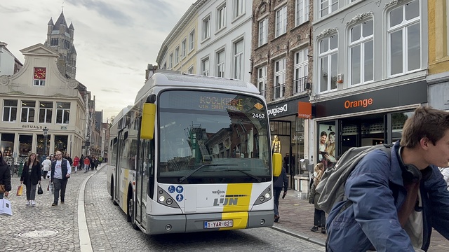Foto van DeLijn Van Hool A309 Hybrid 2462 Midibus door_gemaakt Stadsbus