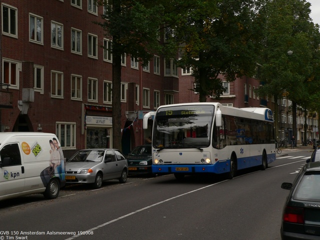 Foto van GVB Berkhof Jonckheer 150 Standaardbus door tsov