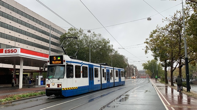 Foto van GVB 11G-tram 911 Tram door Stadsbus