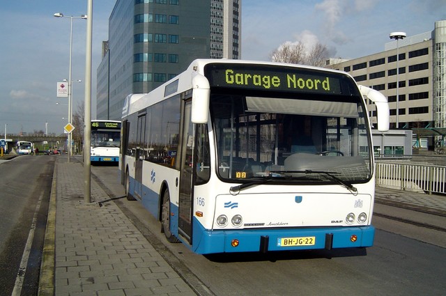 Foto van GVB Berkhof Jonckheer 166 Standaardbus door wyke2207
