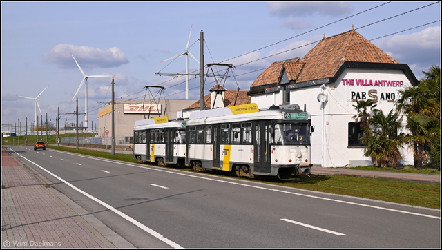Foto van DeLijn De Lijn PCC 7145 Tram door WDaelmans