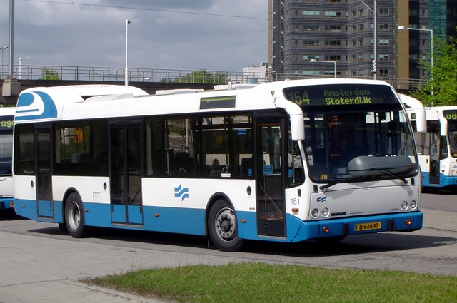 Foto van GVB Berkhof Jonckheer 161 Standaardbus door wyke2207