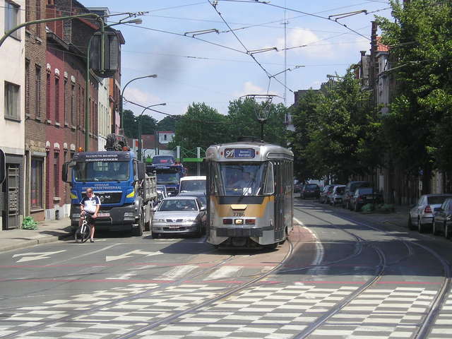 Foto van MIVB Brusselse PCC 7786 Tram door Perzik