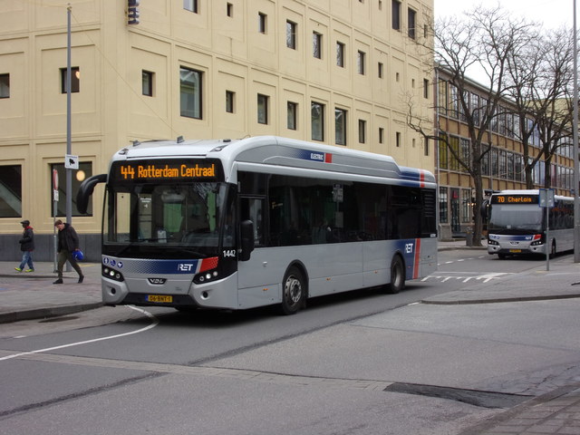 Foto van RET VDL Citea SLF-120 Electric 1442 Standaardbus door Lijn45