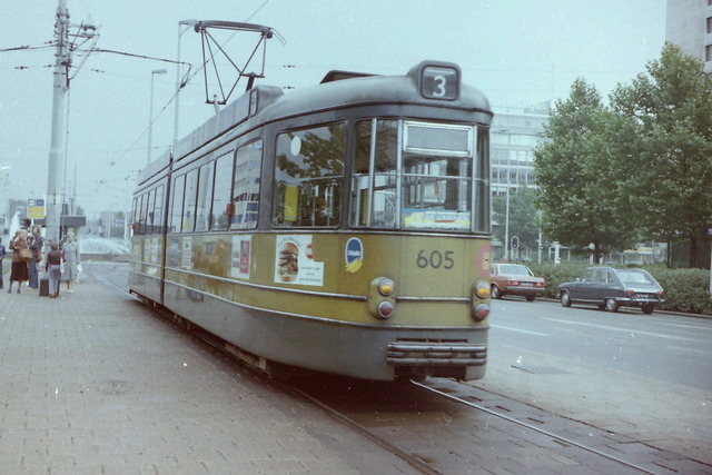 Foto van RET Düwag GT6 605 Tram door JanWillem