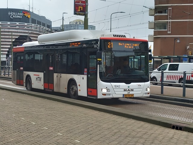 Foto van HTM MAN Lion's City CNG 1042 Standaardbus door Rafael070