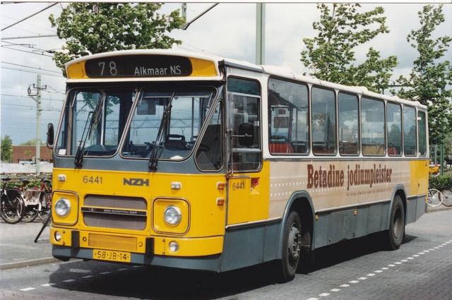 Foto van NZH DAF MB200 6441 Standaardbus door wyke2207