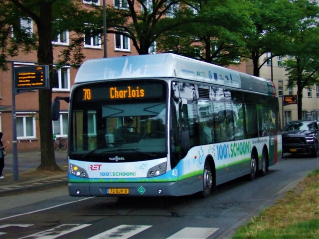 Foto van RET Van Hool A330 Fuel Cell 406 Standaardbus door BusDordrecht2003