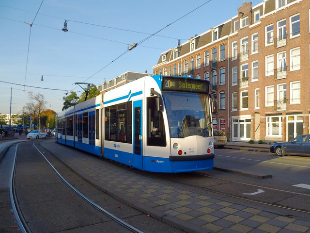 Foto van GVB Siemens Combino 2069 Tram door EWPhotography