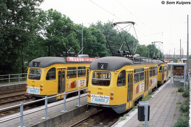 Foto van HTM Haagse PCC 1317 Tram door RW2014