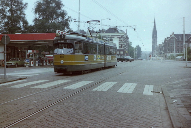 Foto van RET Düwag GT6 603 Tram door JanWillem