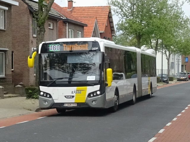 Foto van DeLijn VDL Citea SLFA-180 2519 Gelede bus door Jossevb