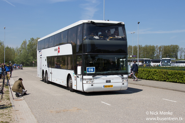Foto van HBN Van Hool Astromega 73 Dubbeldekkerbus door Busentrein