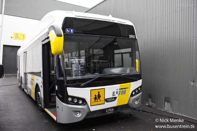 Foto van DeLijn VDL Citea SLF-120 Hybrid 5957 Standaardbus door_gemaakt Busentrein