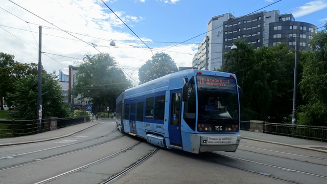 Foto van Sporveien SL95 150 Tram door Jossevb
