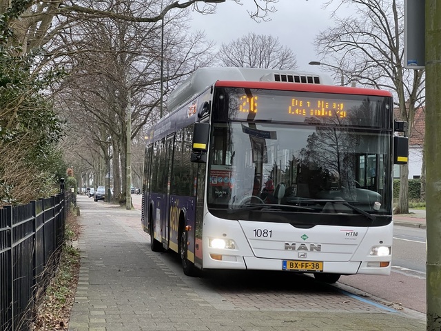 Foto van HTM MAN Lion's City CNG 1081 Standaardbus door_gemaakt Stadsbus