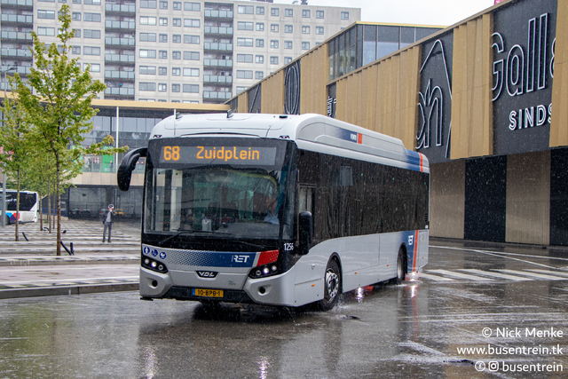 Foto van RET VDL Citea SLE-120 Hybrid 1256 Standaardbus door_gemaakt Busentrein