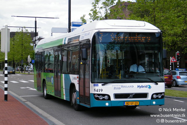 Foto van ARR Volvo 7700 Hybrid 5419 Standaardbus door Busentrein