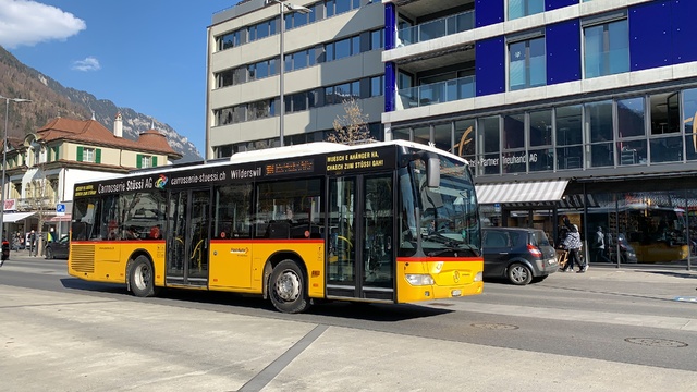 Foto van Postauto Mercedes-Benz Citaro K Hybrid 5150 Standaardbus door_gemaakt Stadsbus