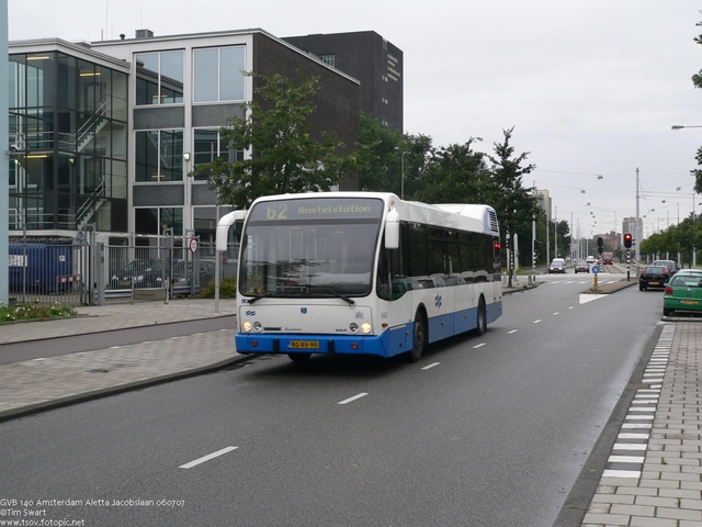 Foto van GVB Berkhof Jonckheer 140 Standaardbus door tsov