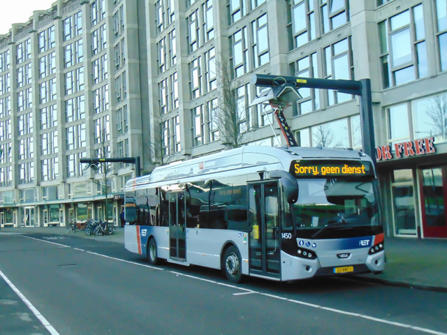 Foto van RET VDL Citea SLF-120 Electric 1450 Standaardbus door Treinenspotterlars2004