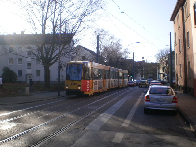 Foto van RBN Stadtbahnwagen M/N 8 1160 Tram door_gemaakt Perzik