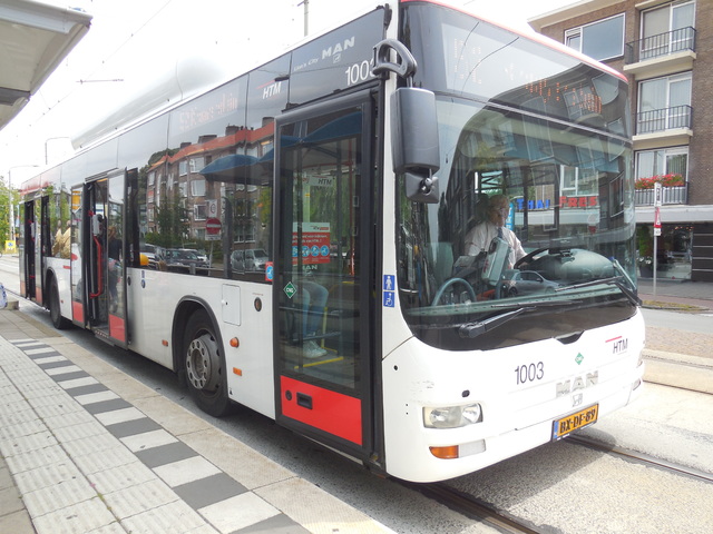Foto van HTM MAN Lion's City CNG 1003 Standaardbus door Stadsbus