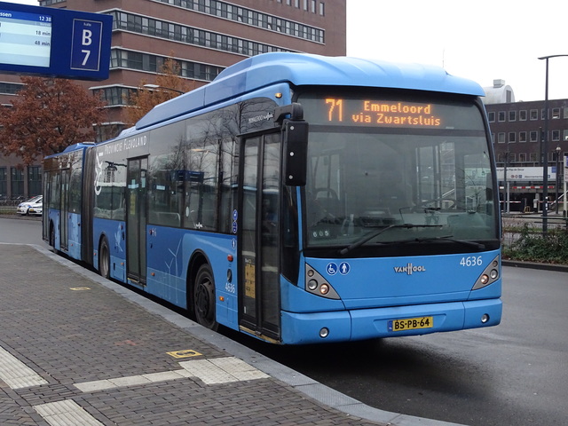 Foto van OVinIJ Van Hool AG300 4636 Gelede bus door_gemaakt Brengfan2015