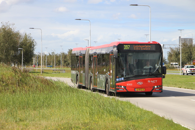 Foto van CXX Solaris Urbino 18 9303 Gelede bus door jensvdkroft