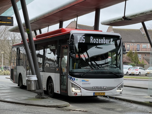 Foto van EBS Iveco Crossway LE CNG (12mtr) 5071 Standaardbus door Stadsbus