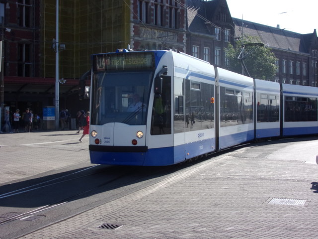 Foto van GVB Siemens Combino 2025 Tram door Lijn45