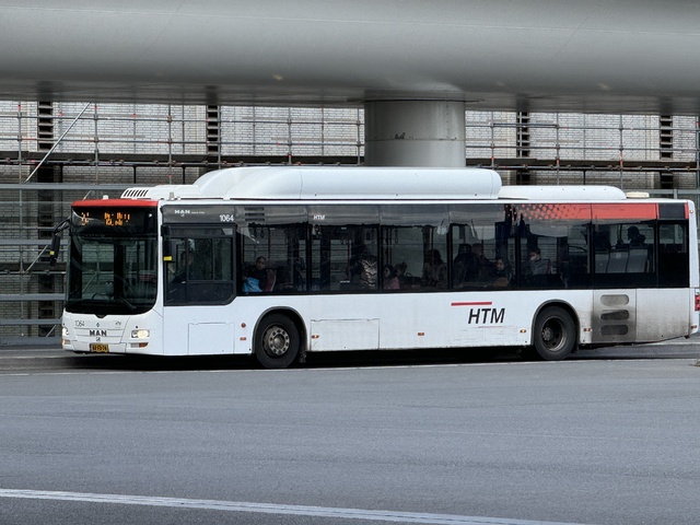 Foto van HTM MAN Lion's City CNG 1064 Standaardbus door_gemaakt Stadsbus