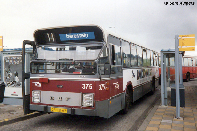 Foto van HTM DAF-Hainje CSA-I 375 Standaardbus door RW2014