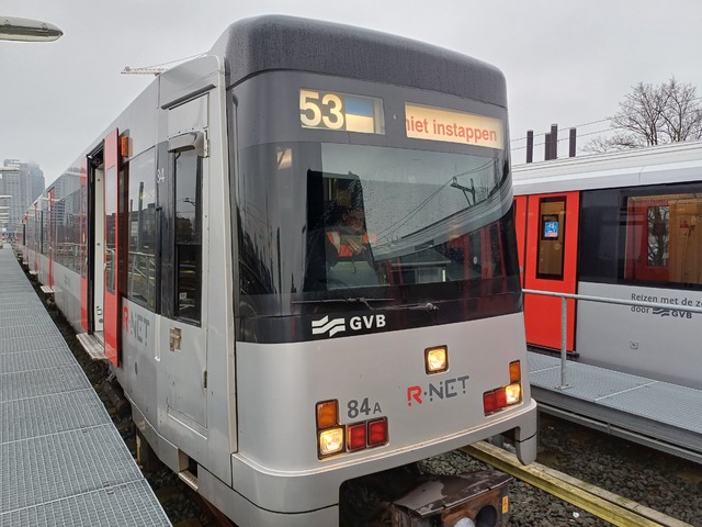Foto van GVB S3/M4 84 Metro door_gemaakt treinspotter2323